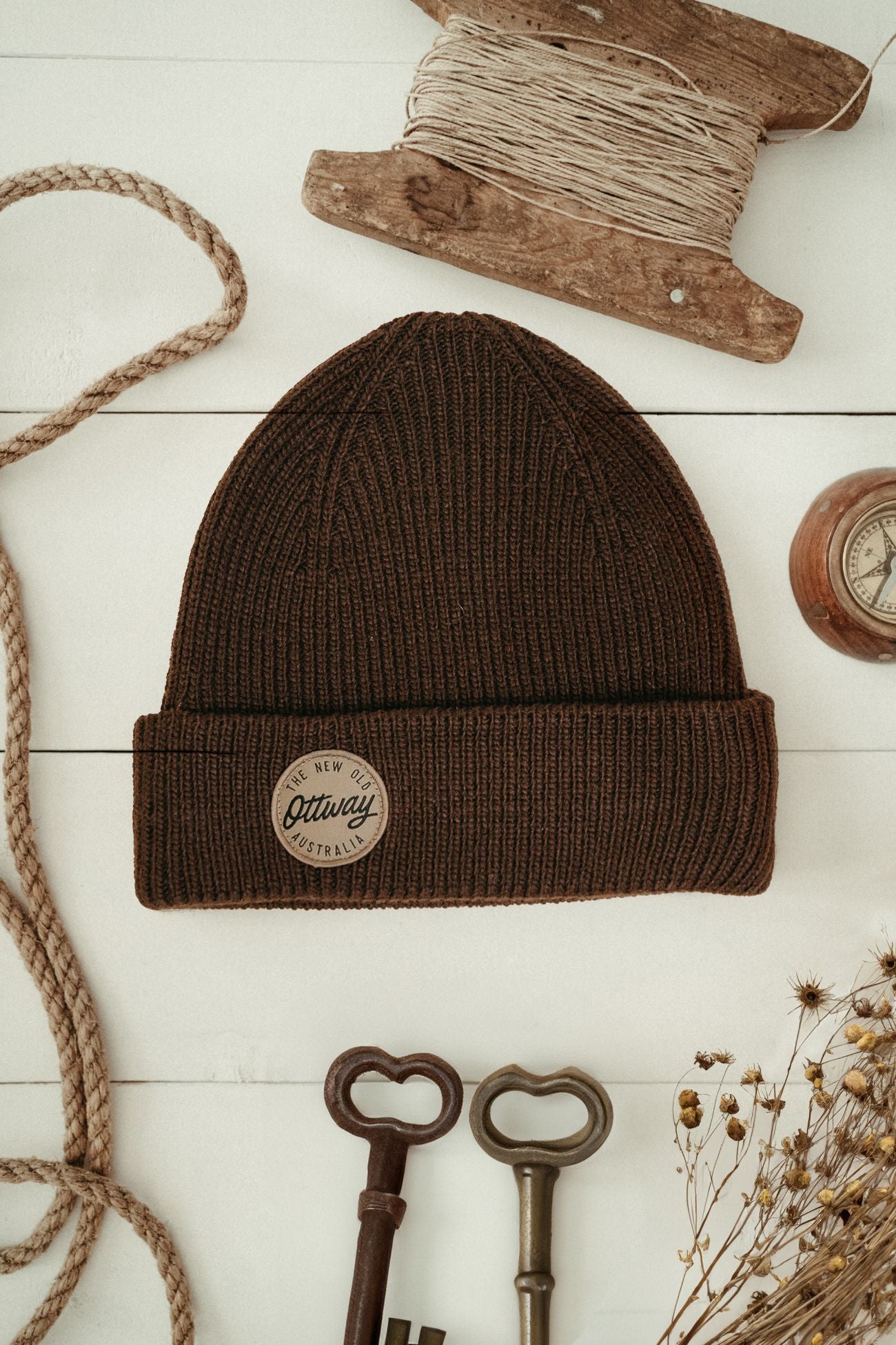 Dark Brown Beanie