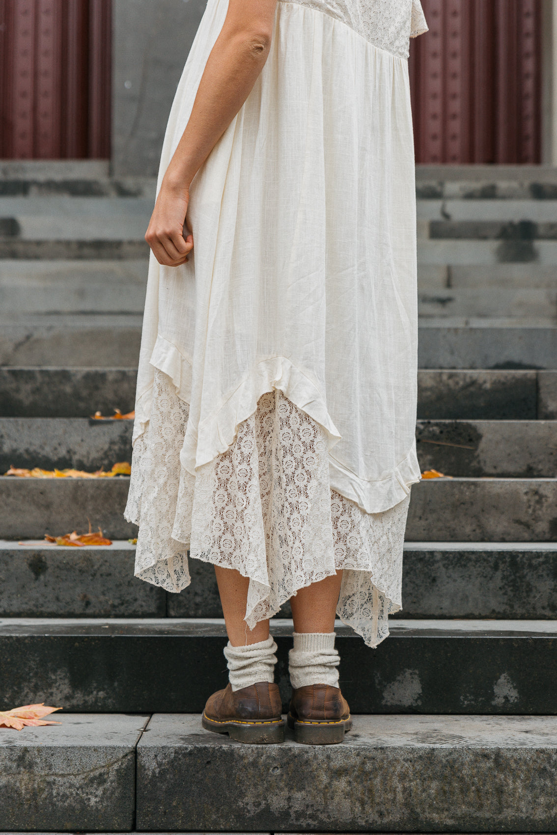 Allegra - Boho Lace Maxi Dress