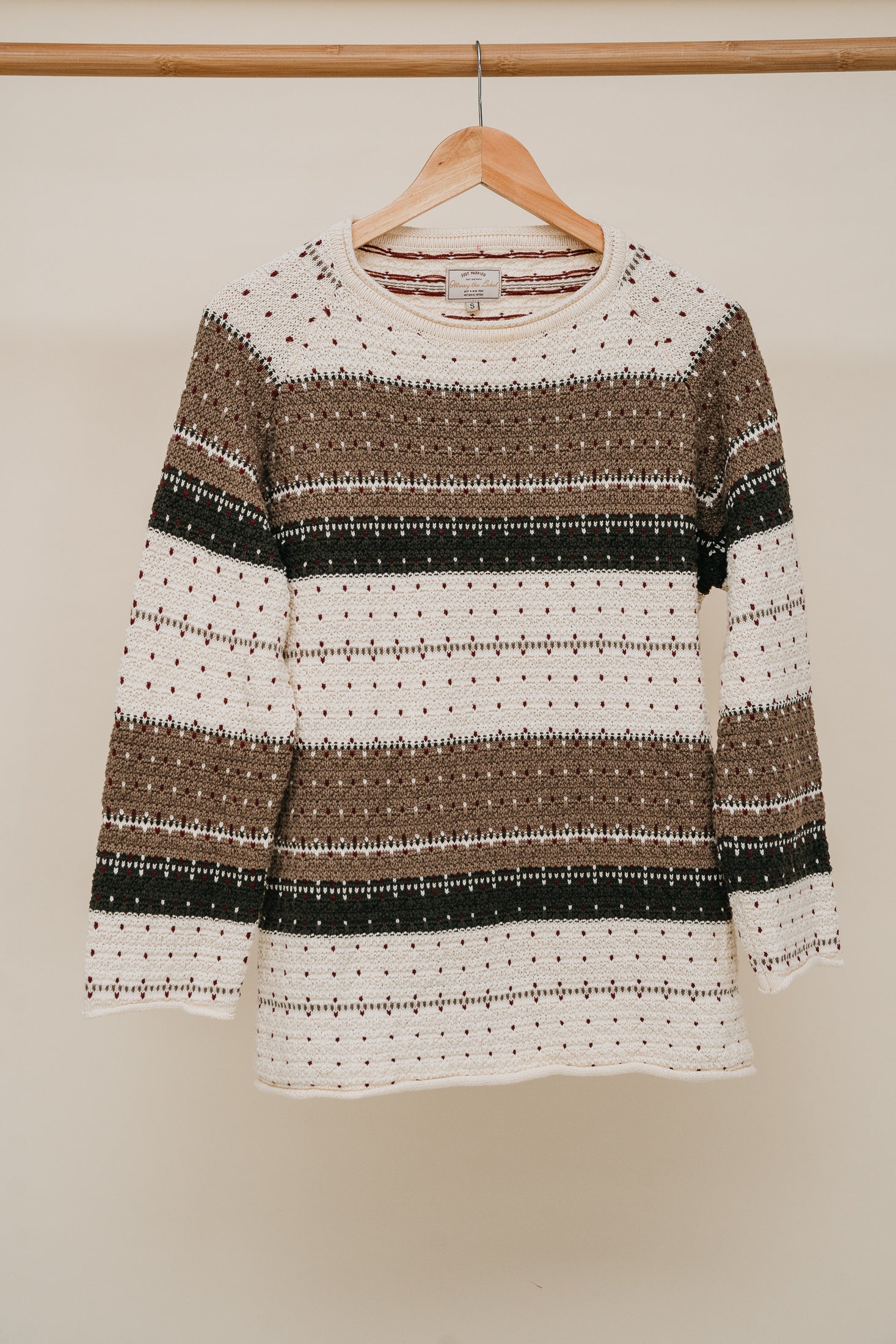 Maddie - Vintage Pattern Knit