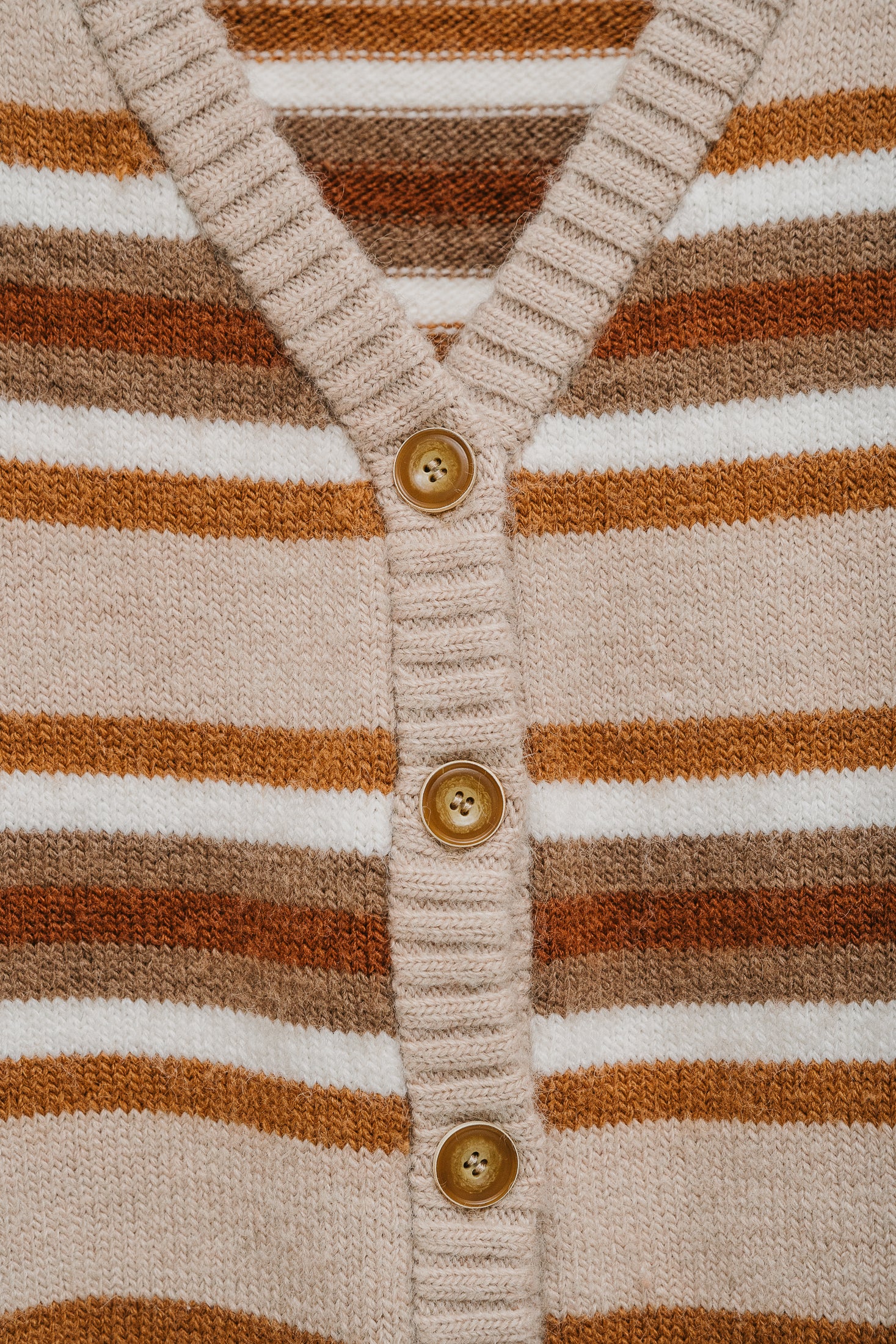 Candem Striped Knit Cardigan - Women