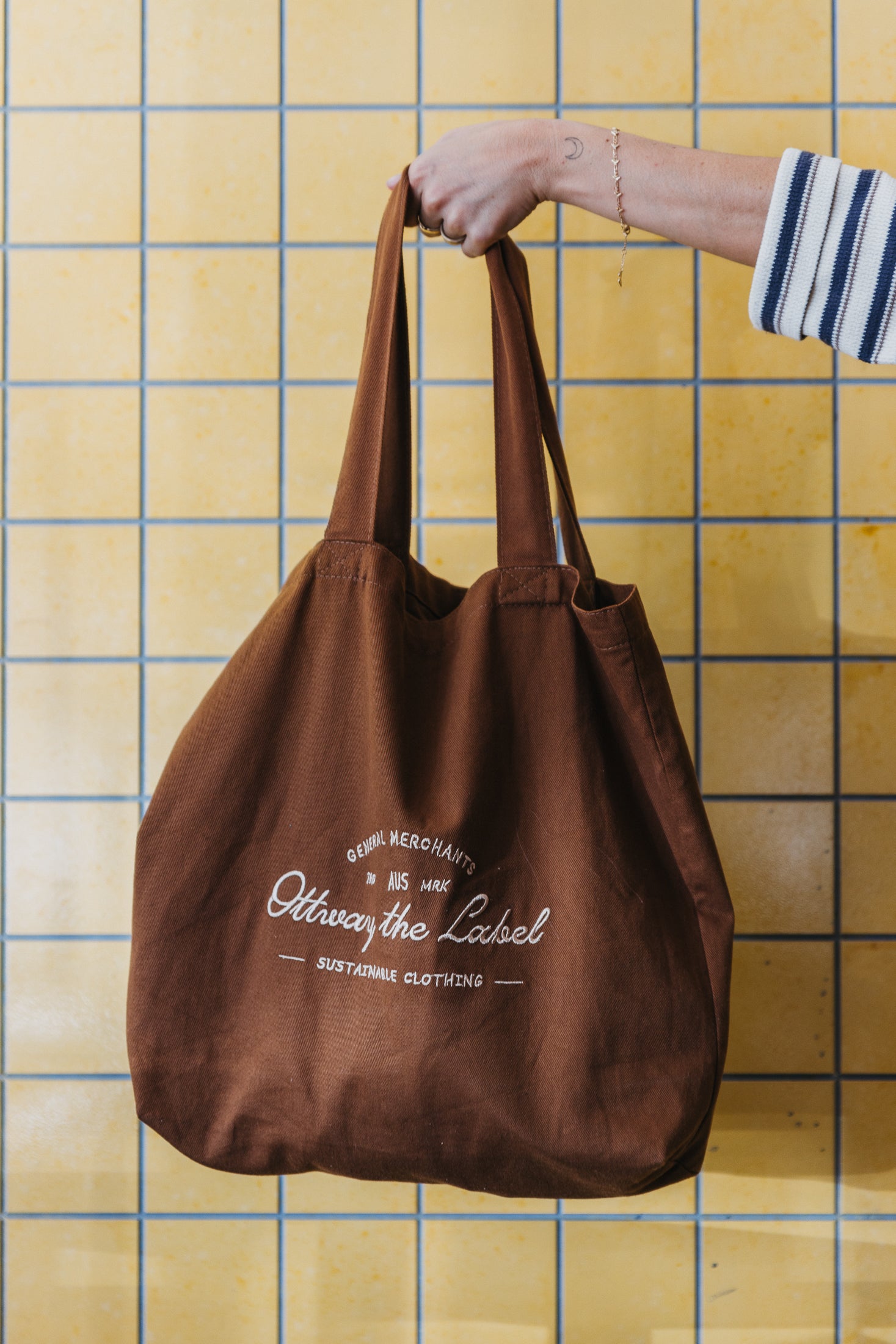 Everyday - Ottway Brown Tote Bag