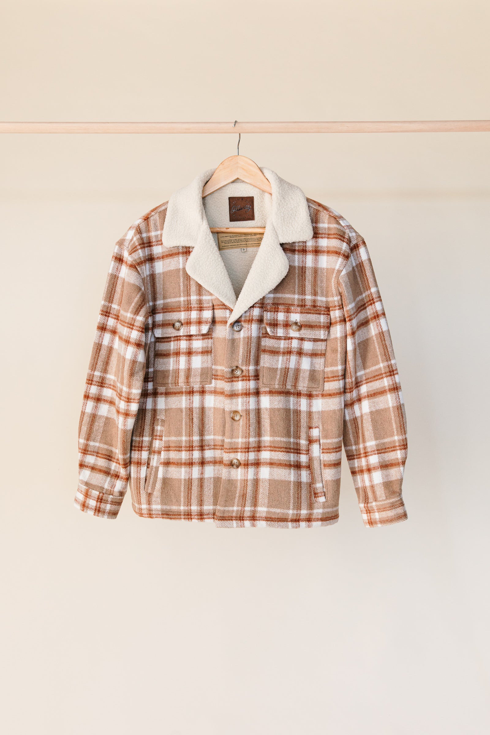 Parker - Brown Flannel Jacket