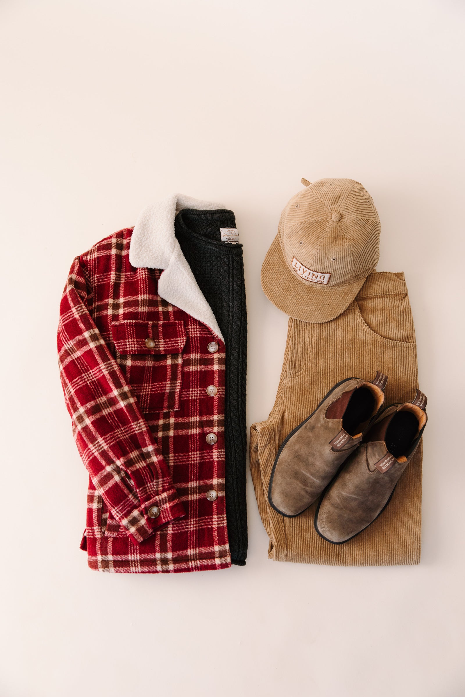 Rover - Burgundy Flannel Jacket