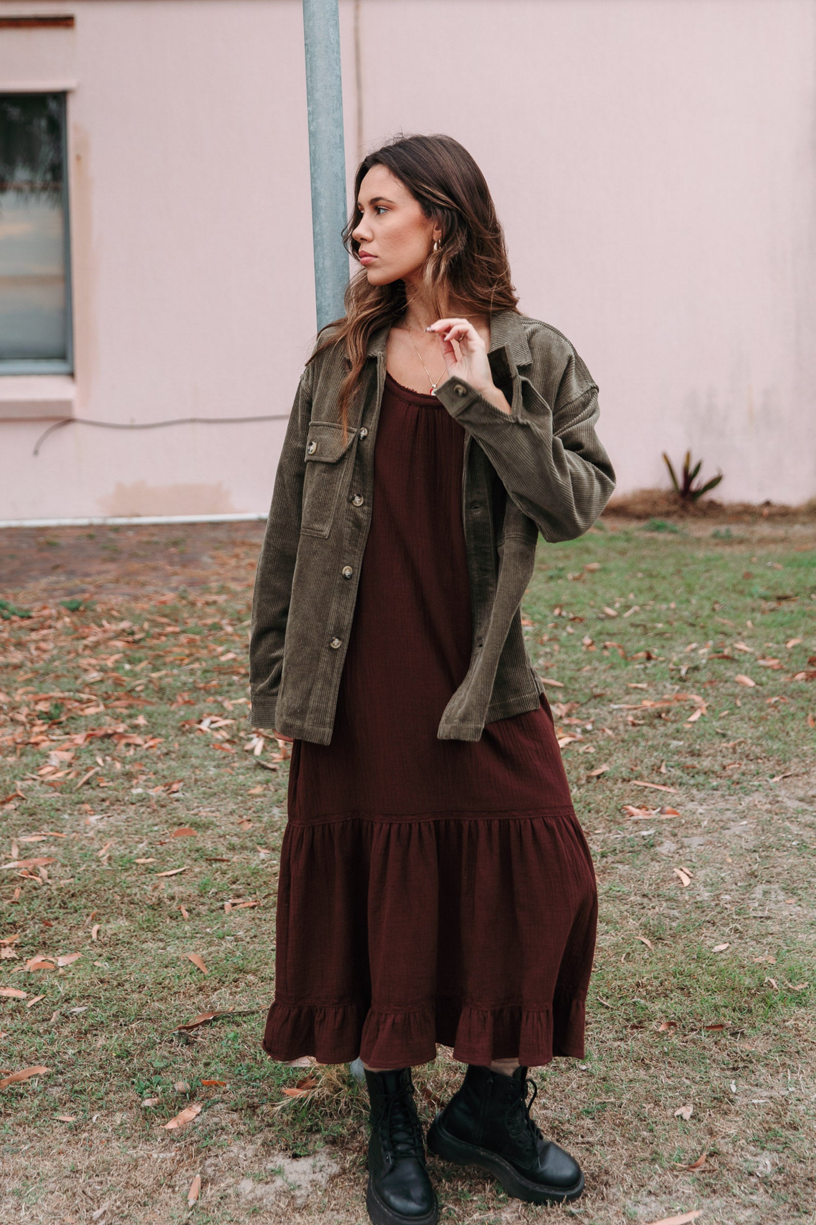 Yamba - Brown Dress