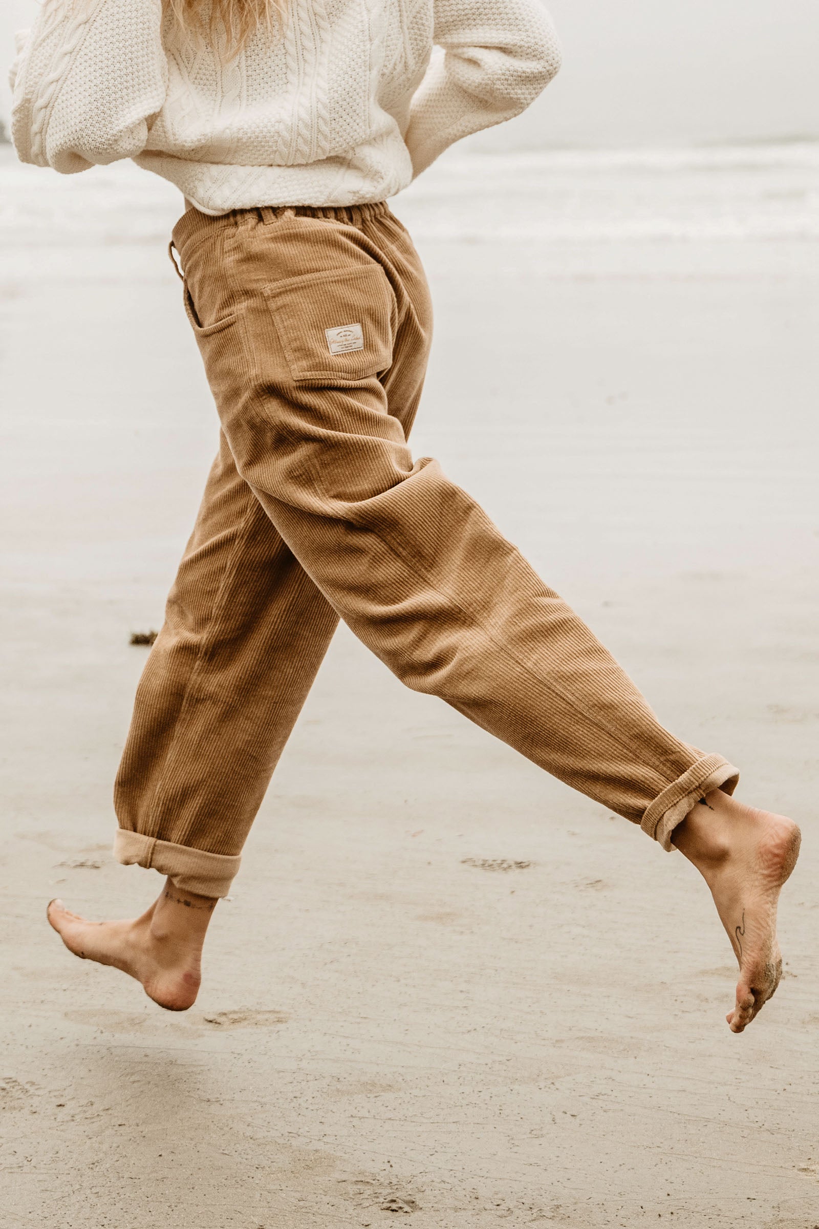 Dayton - Unisex Brown Cord Pants