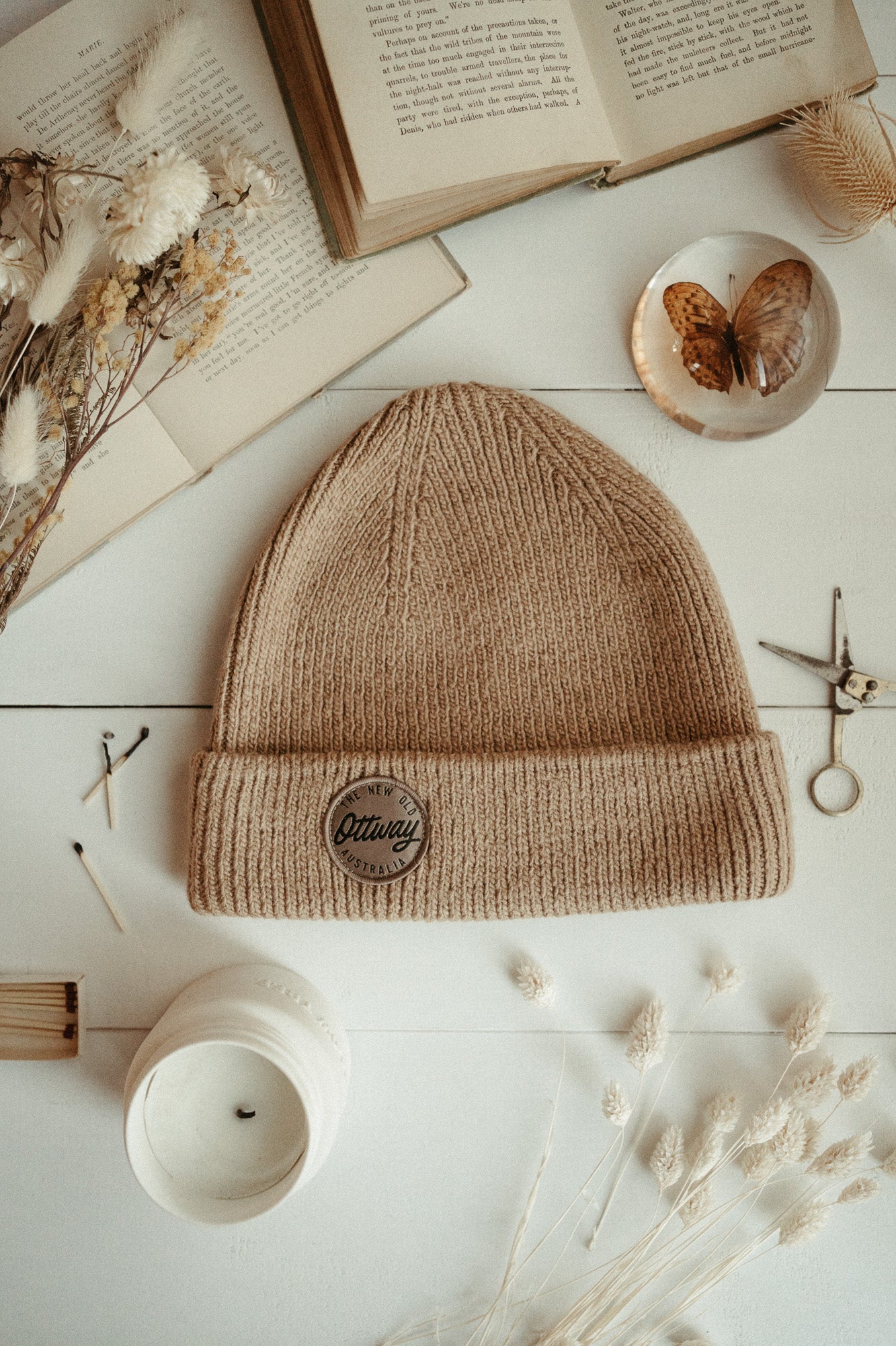 Light Brown Beanie