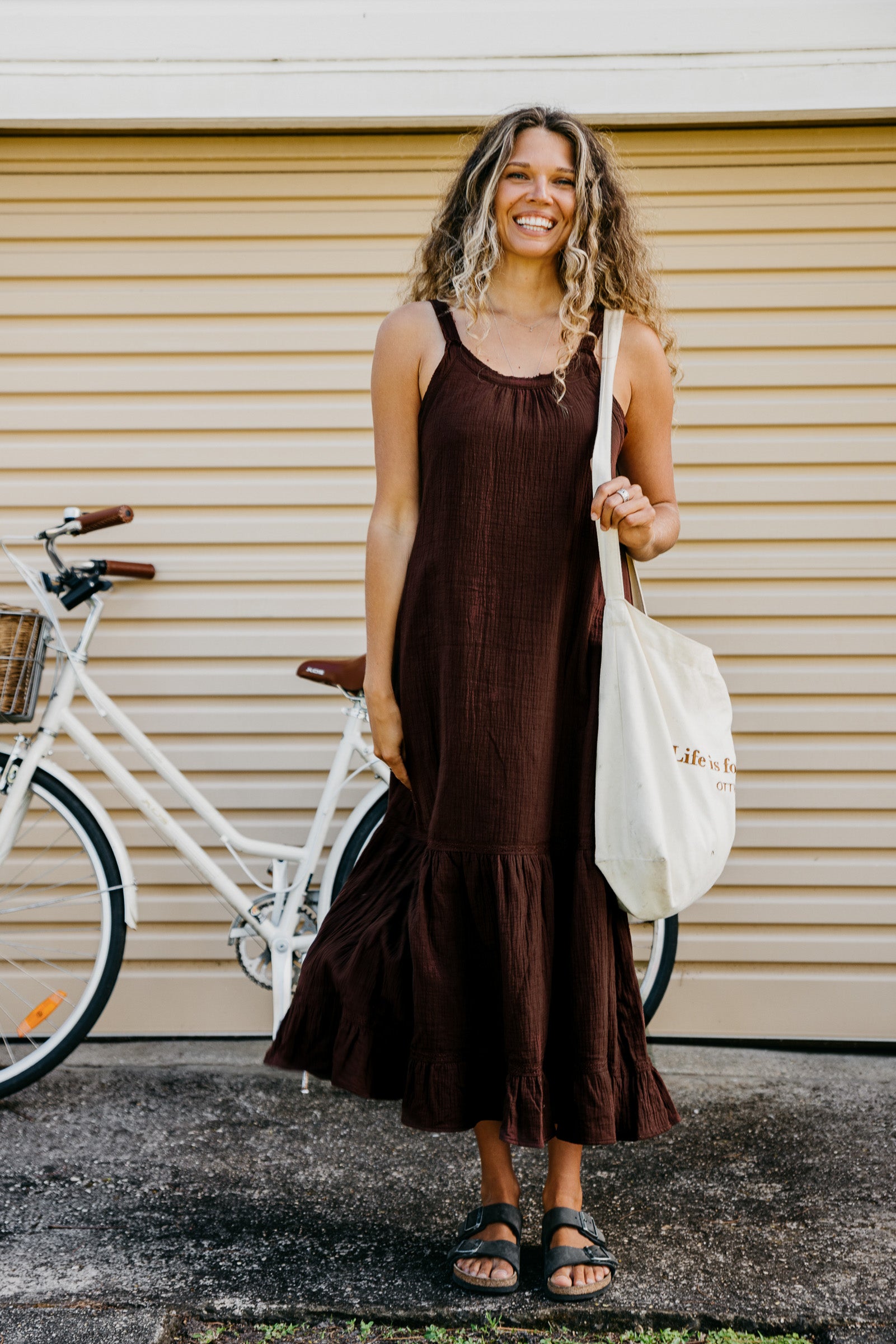 Yamba - Brown Dress