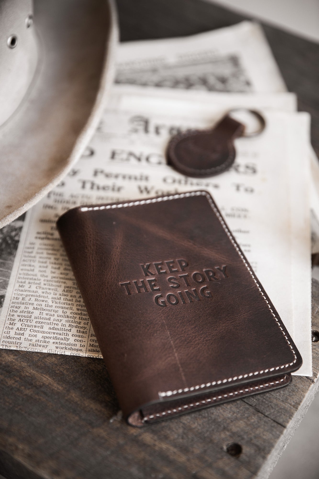 Ottway Leather Passport Holder