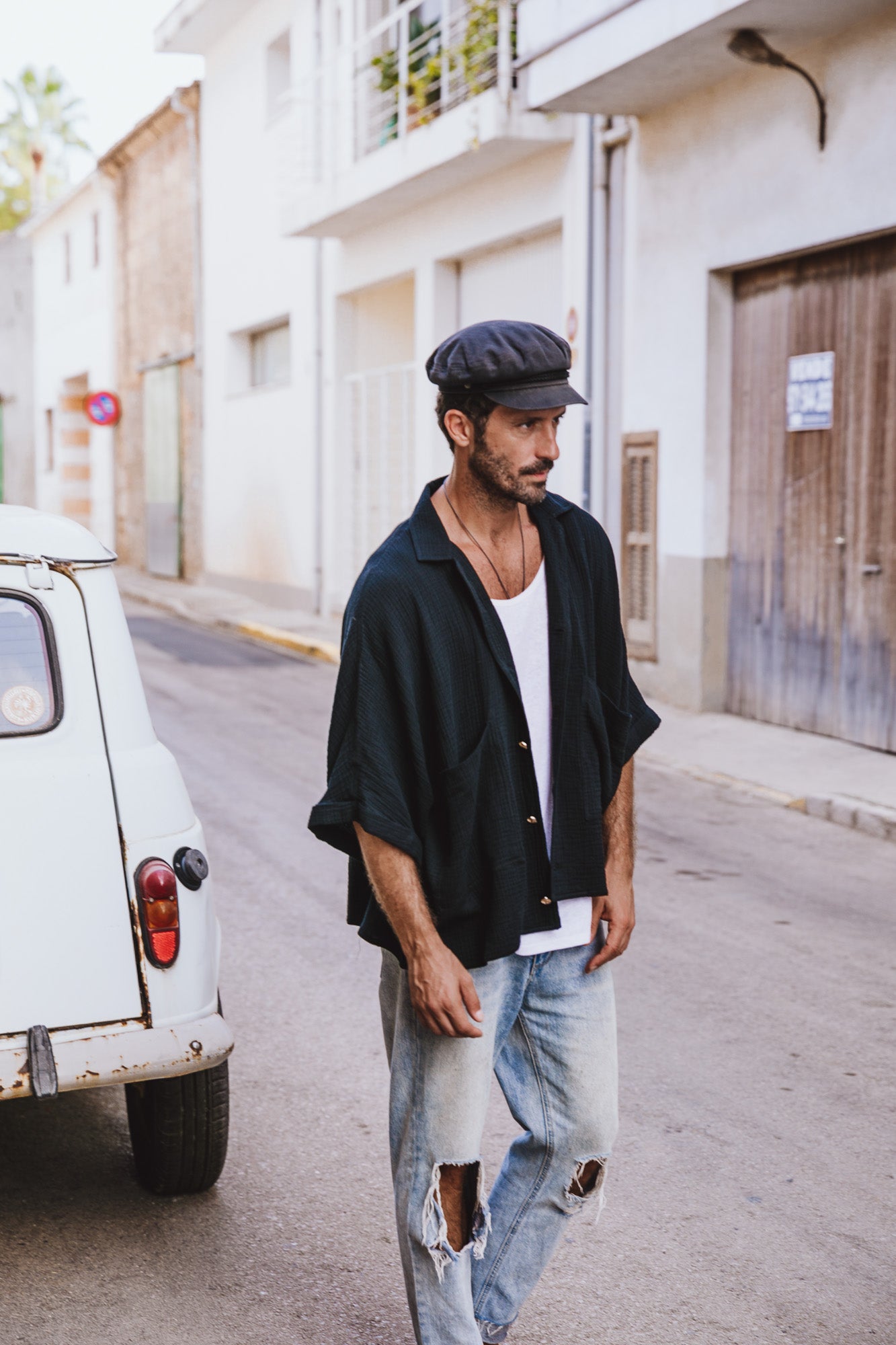 BRELLA - Black Short Sleeve Shirt